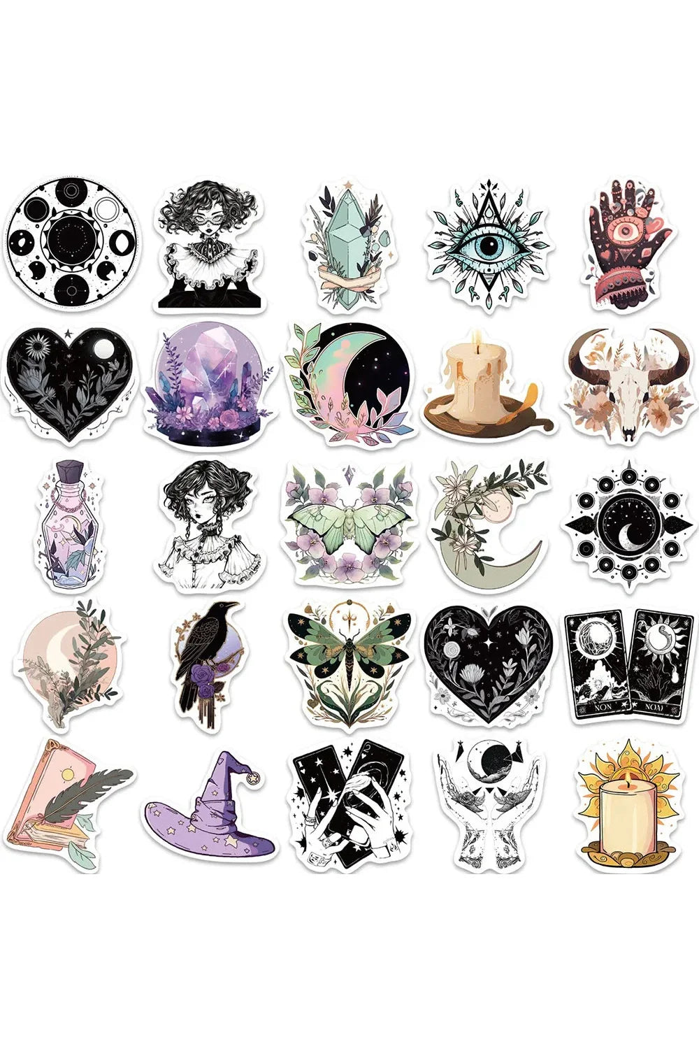 Witch Scrapbooking Stickers | Bowlift