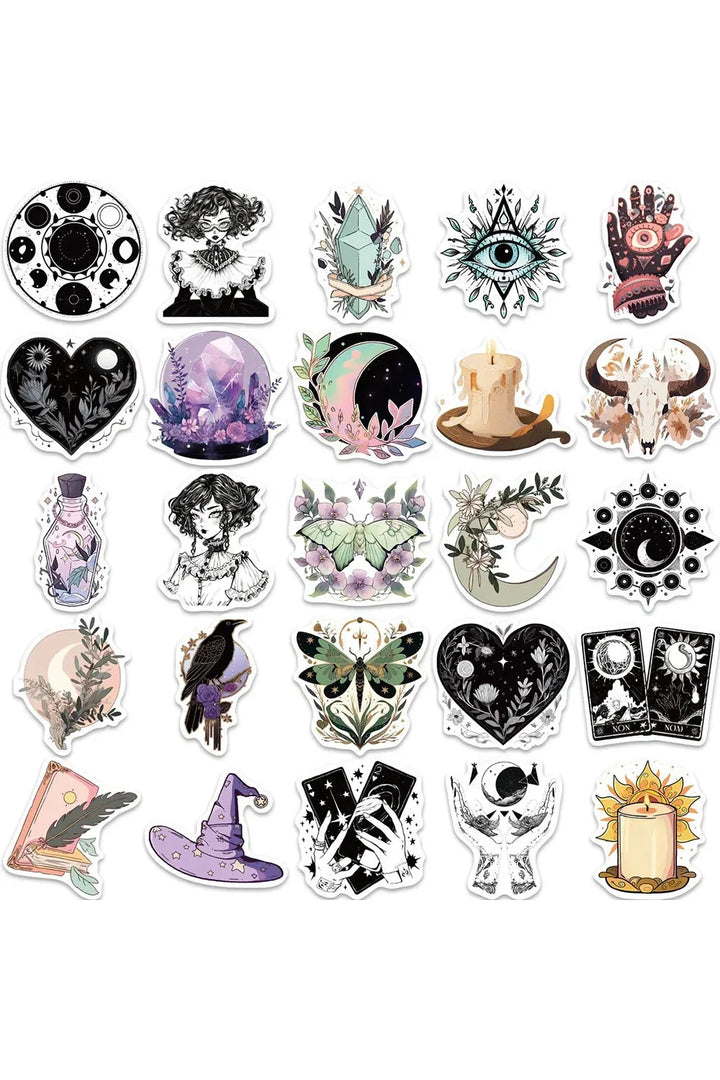Witch Scrapbooking Stickers | Bowlift