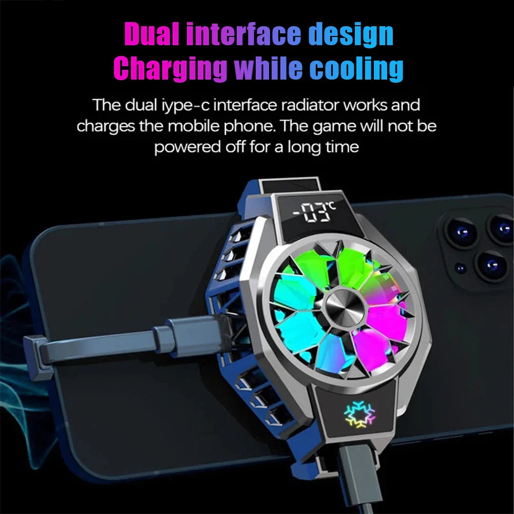 BowLift | Mini Semiconductor Mobile Cooling Fan