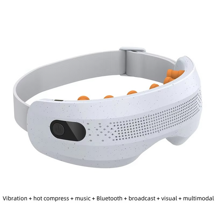 BowLift | Rechargeable Eye Massager Mask with Heat Therapy Vibration and Bluetooth Music