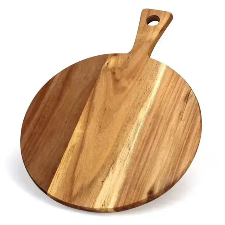WoodStyle Acacia – Houten Pizza- en Serveerplank Bowlift