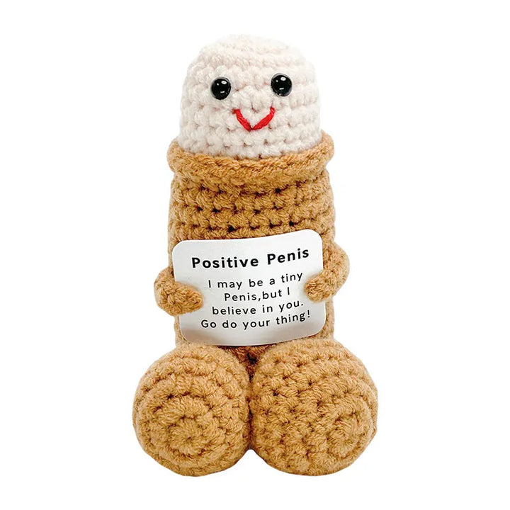 BowLift | Emotional Support Adult Humor Crochet Doll