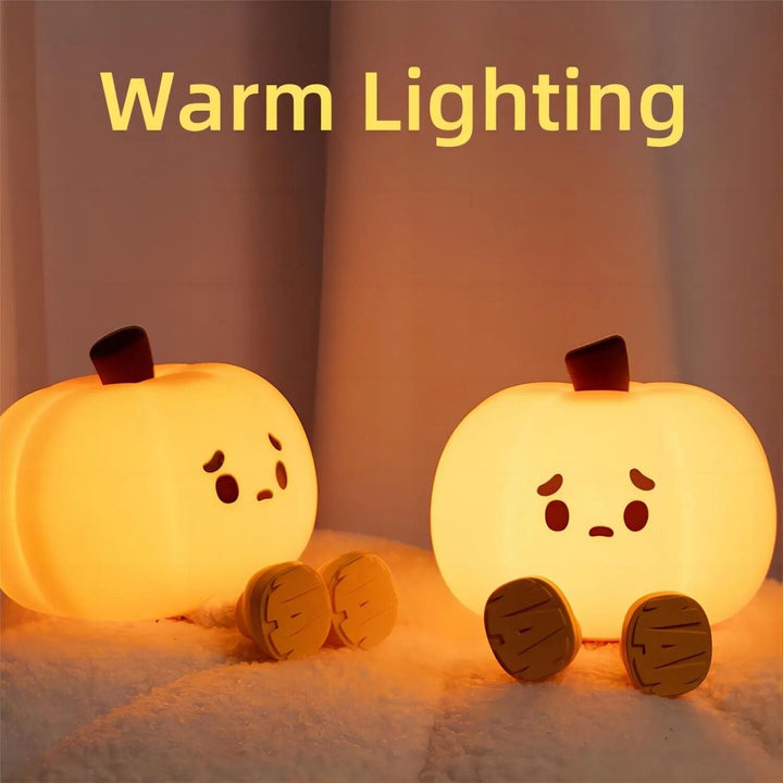 BowLift | Sad Pumpkin Touch Sensor Lamp Decor