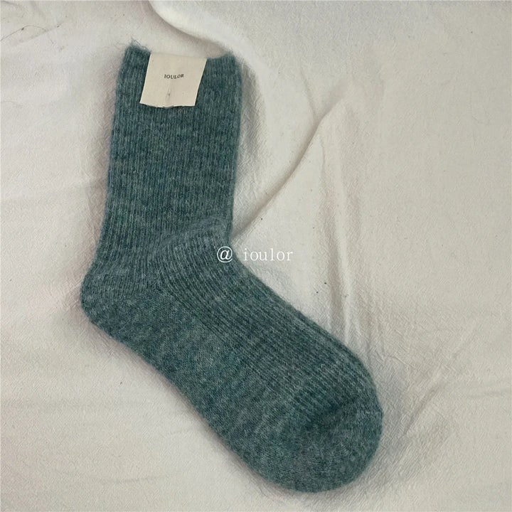 BowLift | CozyWarmth | Women's Thermal Socks | 9% Wool & Cashmere | Extra Thick & Soft | Japanese Knitting Style