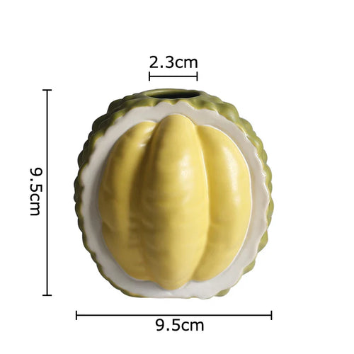 Durian-Shaped Ceramic Vase | Bowlift