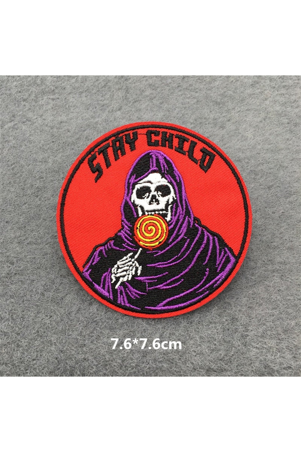 Punk embroidered patch set | Bowlift