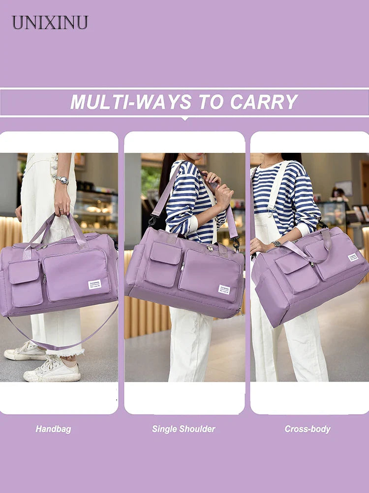 BowLift | Travel Bag Veyora WeekAir | 35 L Capacity | With Shoe Compartment & Wet/Dry Separation | For Air Travel, Sports & Weekend Trips