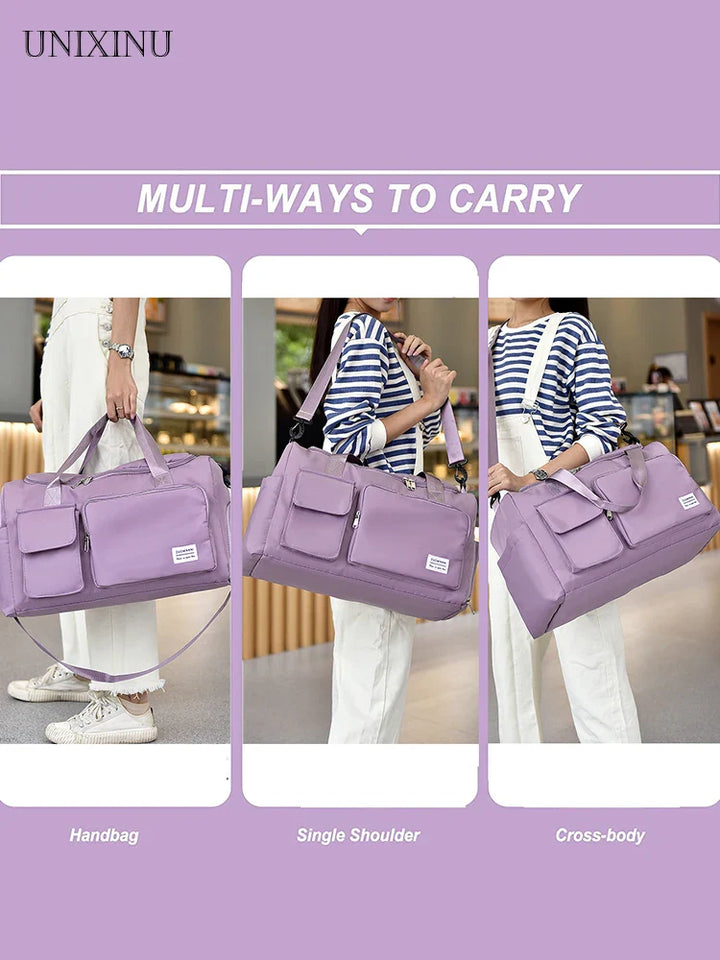 BowLift | Travel Bag Veyora WeekAir | 35 L Capacity | With Shoe Compartment & Wet/Dry Separation | For Air Travel, Sports & Weekend Trips