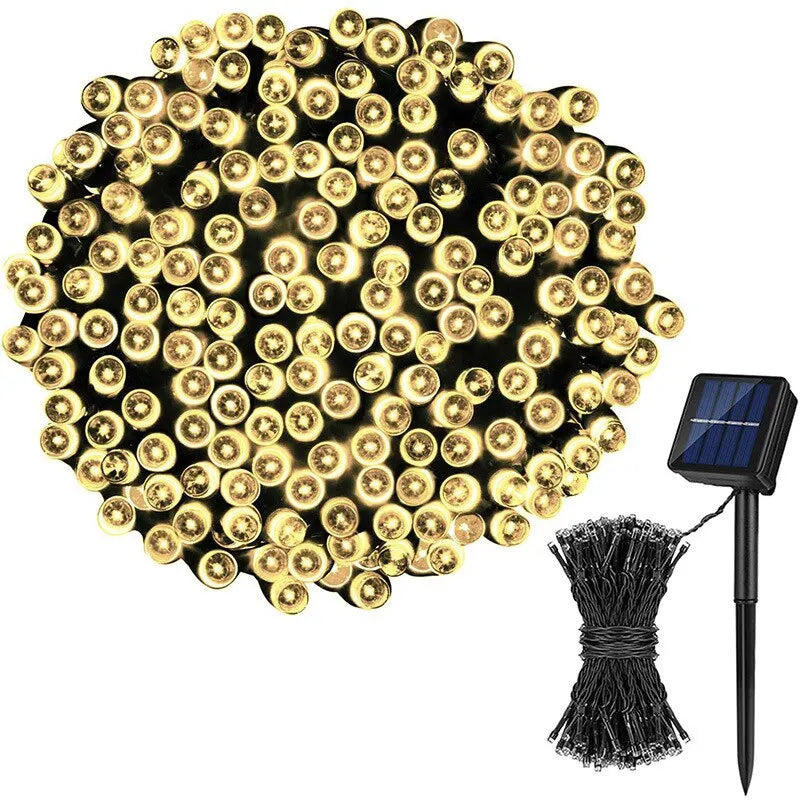BowLift | Waterproof Solar Garland with LED Lights for the Garden