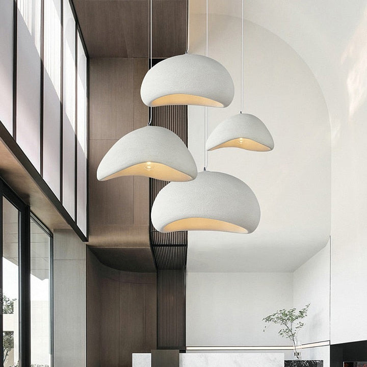 BowLift | Japanese Wabi-Sabi Modern Minimalist Dining Room Chandelier Living Room & Bedroom Bar Hanging Decoration Lamp