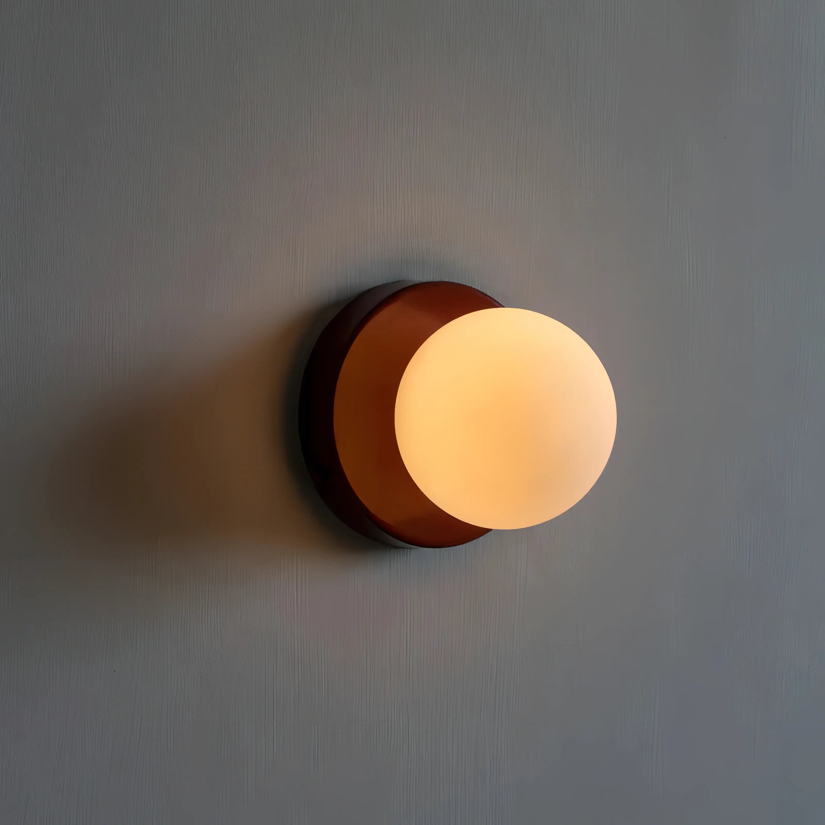BowLift | Nereo - Minimalist Colored Mini Glass Nordic Wall Lamp