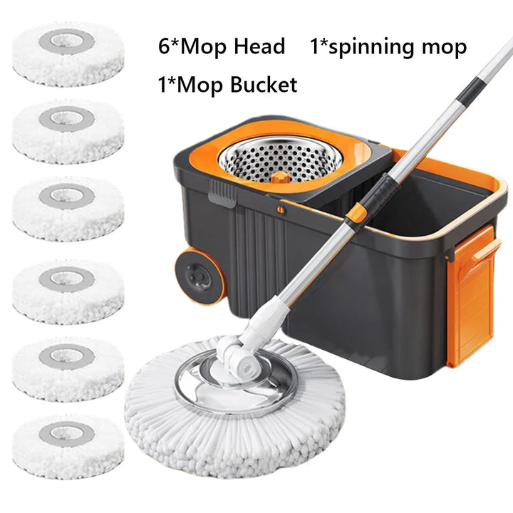 BowLift | Ultra Dry Turbo Clean Microfiber Easy Cleaner Mop