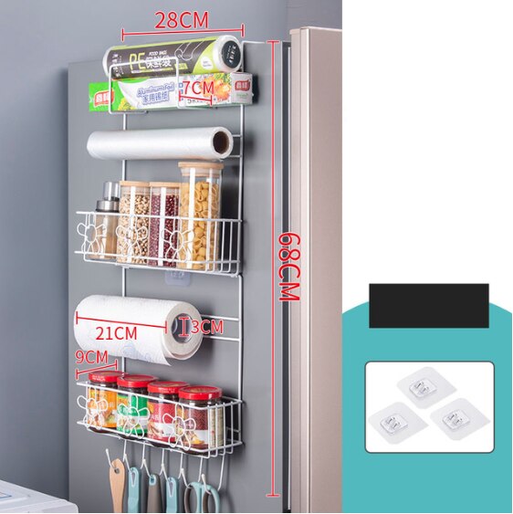 Super Storage Refrigerator Organizer Spice Rack | Bowlift