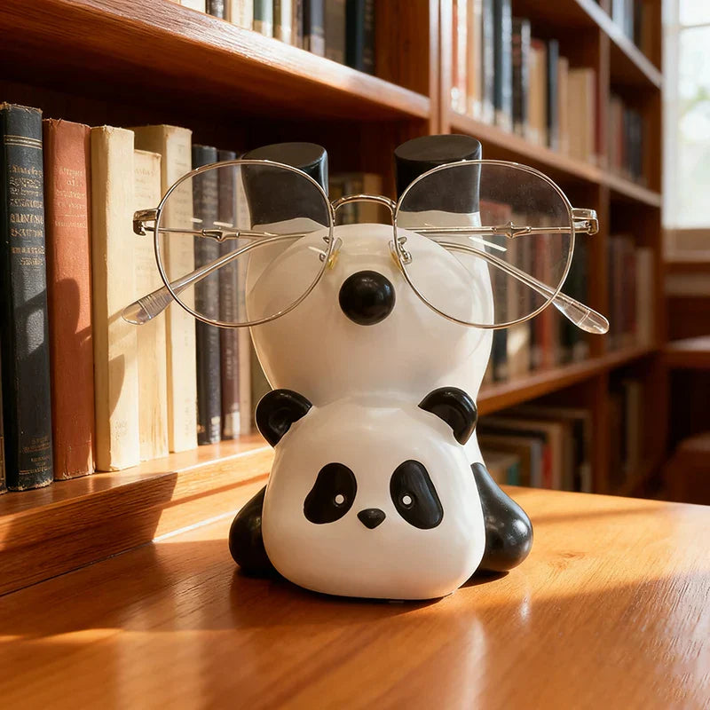 Upside Down Panda Eyeglass Holder | Bowlift