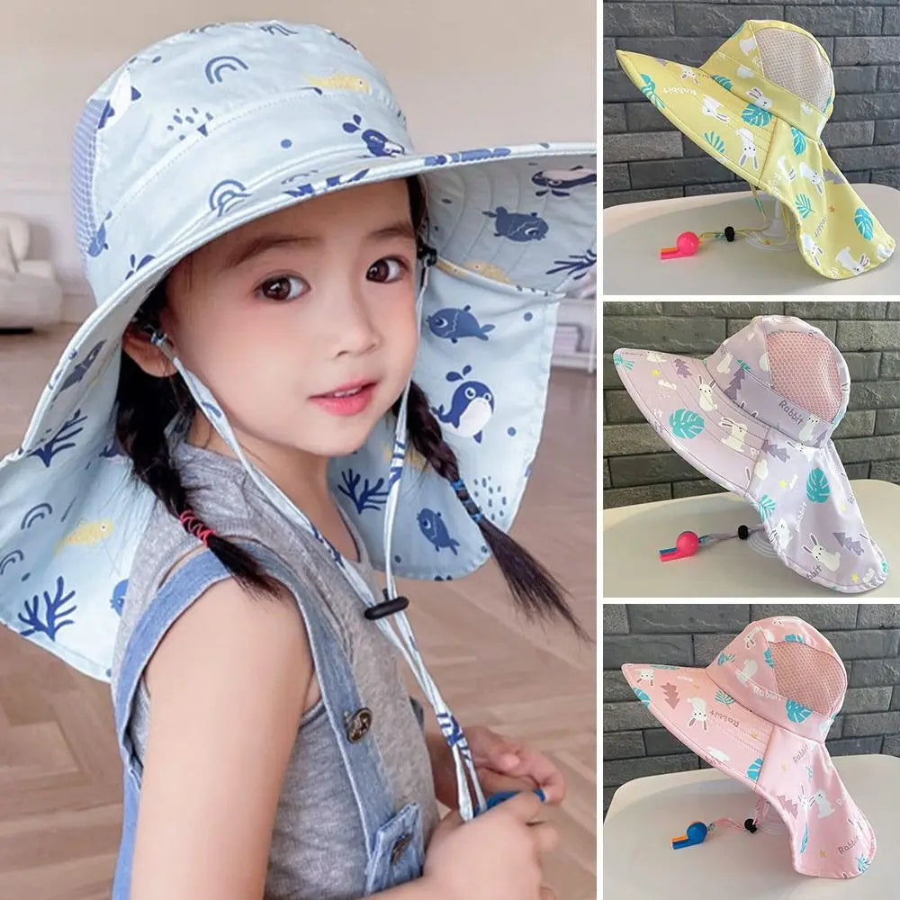 BowLift | Children's Sun Hat with UPF 50+ - Adjustable Chin Straps and Wide Brim