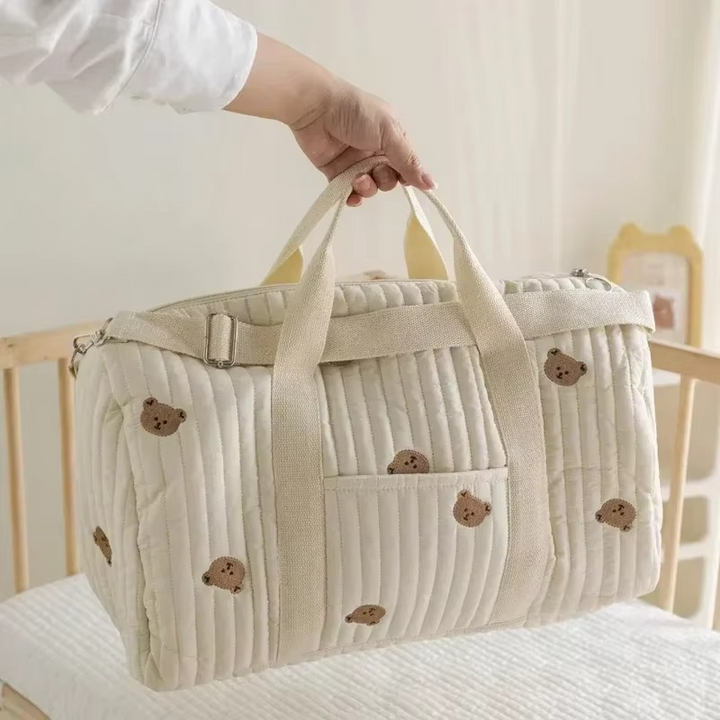 BowLift | Versatile Mommy Travel Tote - Diaper, Nappy, and Essentials Organizer Bag