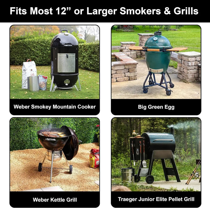 BowLift | Rib Holder GrillMeister Pro | For 4 Racks | Non-Stick Coated | For Gas Grill & Oven