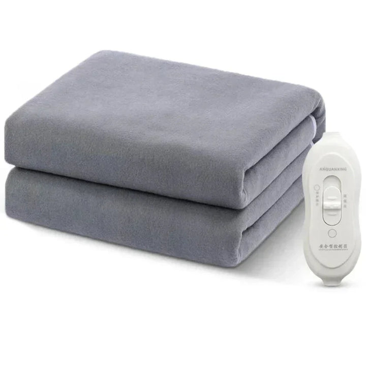 Electric heating blanket with thermostat control 220V - Intelligent temperature control for even heat and comfort on cold days | Bowlift