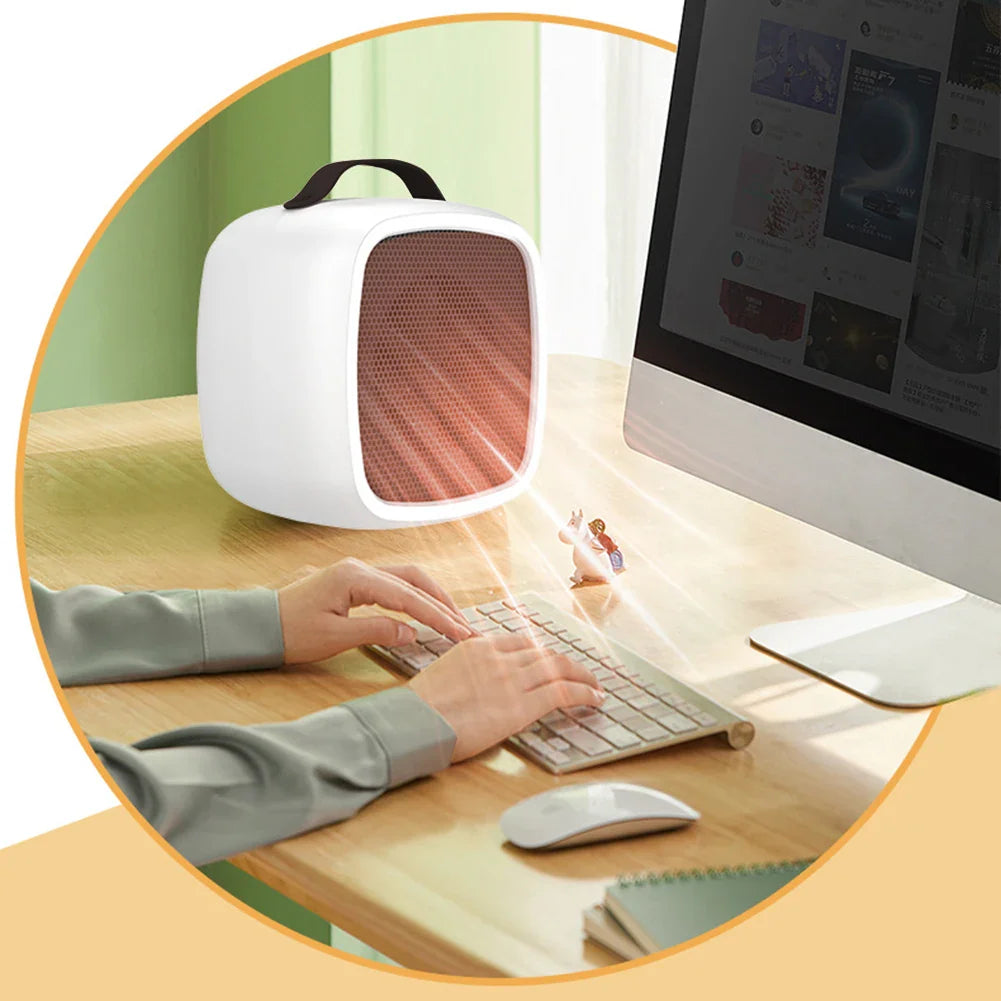 BowLift | 500W Portable Mini PTC Ceramic Heater for Indoor and Office