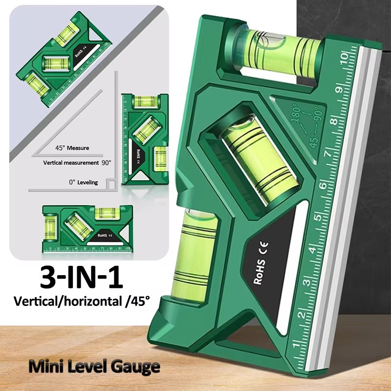 BowLift | Precision Pocket Level Tool with Magnetic Base & Protractor
