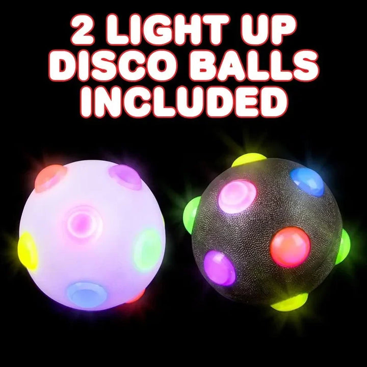 BowLift | Dog Toy GlowPaw Ball | LED Light Ball | Elastic & Bite Resistant | For Dogs, Cats & Children
