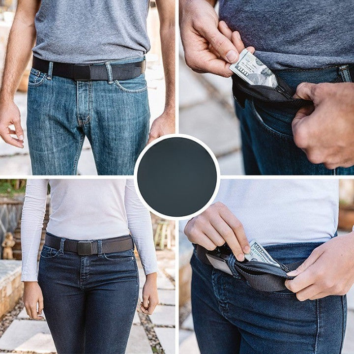 BowLift | Anti-Theft Hidden Wallet Travel Belt