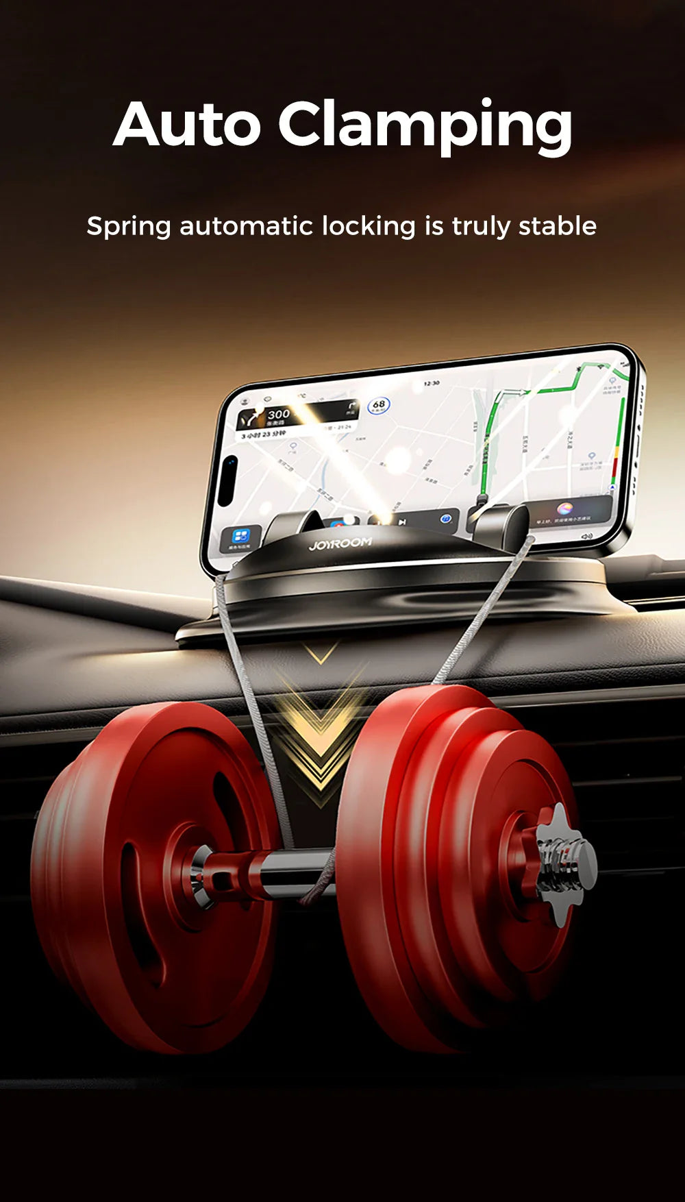 BowLift | Universal 360 Degree Rotating Car Phone Holder