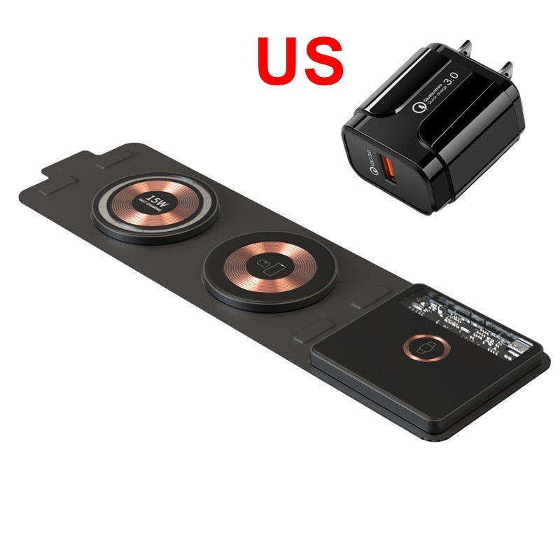 BowLift | Magnetic Foldable Invisible Power Wireless Charger