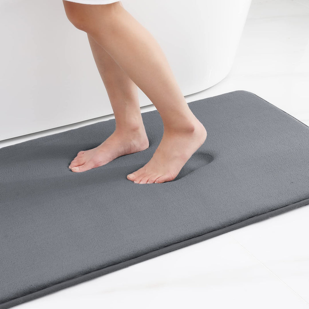 BowLift | Quick Absorbent Anti Slip Memory Foam Bath Mat