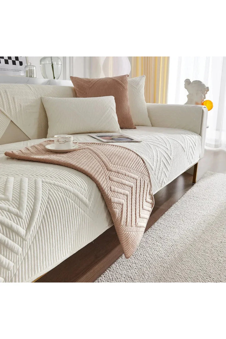 Soft Quilted Sofa Cover | Bowlift