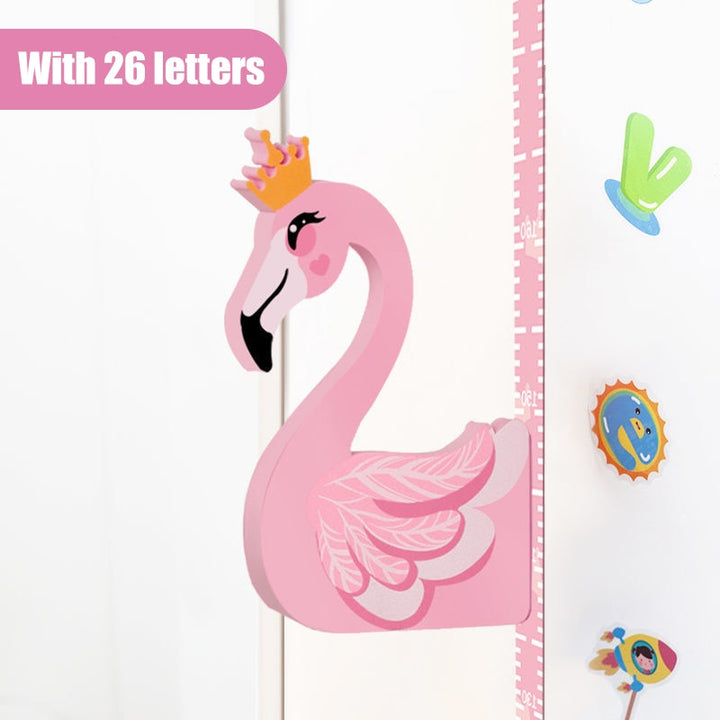 3d Cartoon Kids Height Sticker | Bowlift