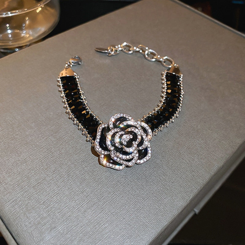 BowLift | Gothic Rose Handmade Crystal Necklace