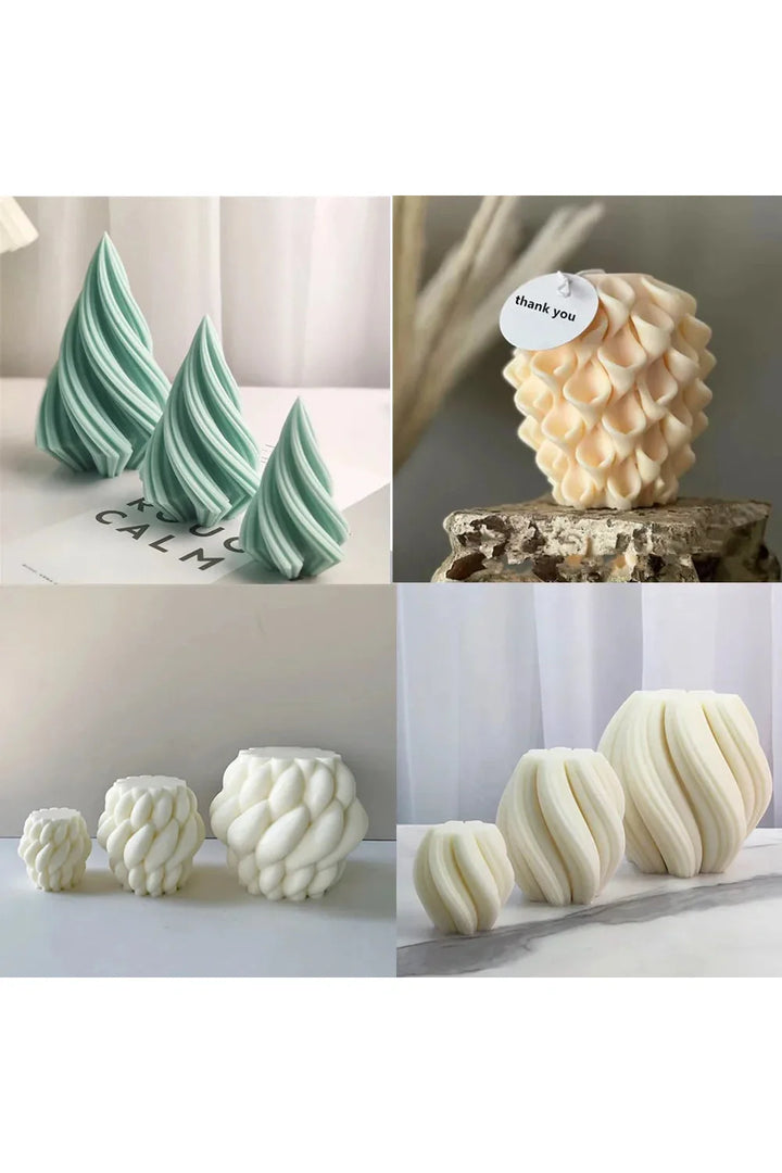 Wave candle shape DIY | Bowlift