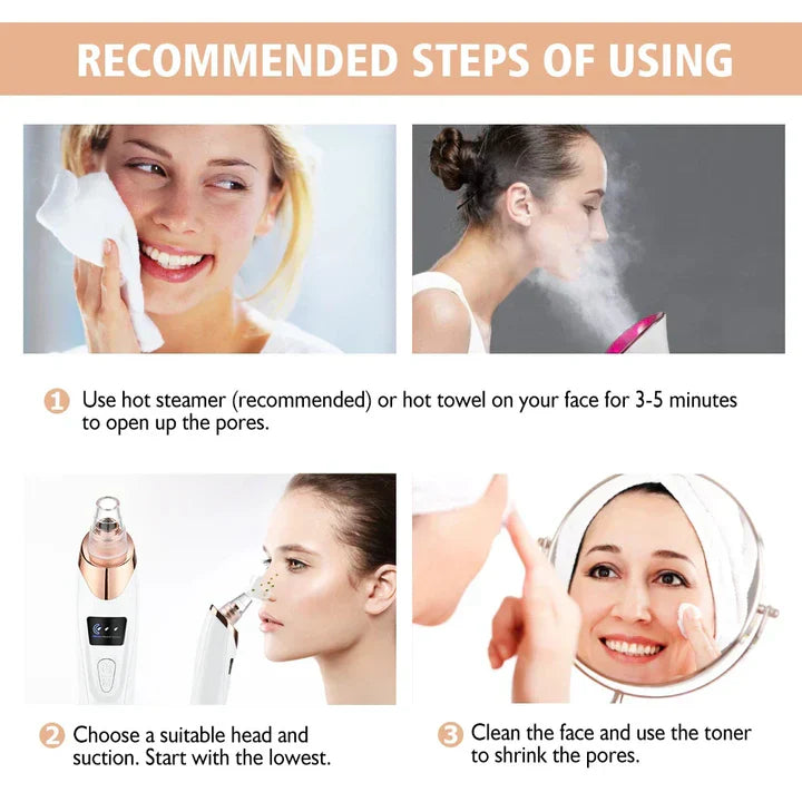 BowLift | Electric blackhead removal device and facial cleansing instrument