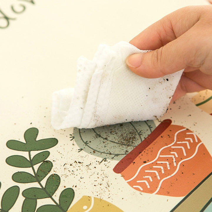 BowLift | Retro Floral Washing Machine Cover Drainer Mat
