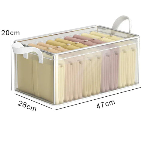 BowLift | ClearBoxx Storage Box | Transparent & Durable Design | Foldable & Space-Saving