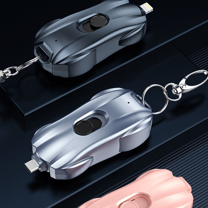 BowLift | Mini Race Car Emergency Keychain Power Bank