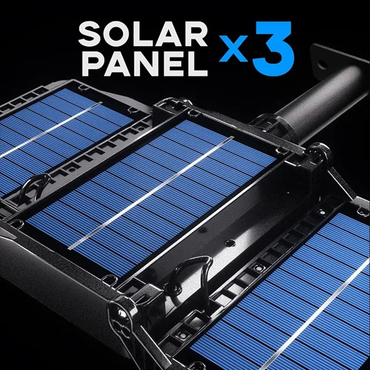 BowLift | Solar Wall Light LumiSeca | 800 LEDs Super Bright | With Motion Sensor | 3 Lighting Modes | Waterproof for Garden & Outdoor
