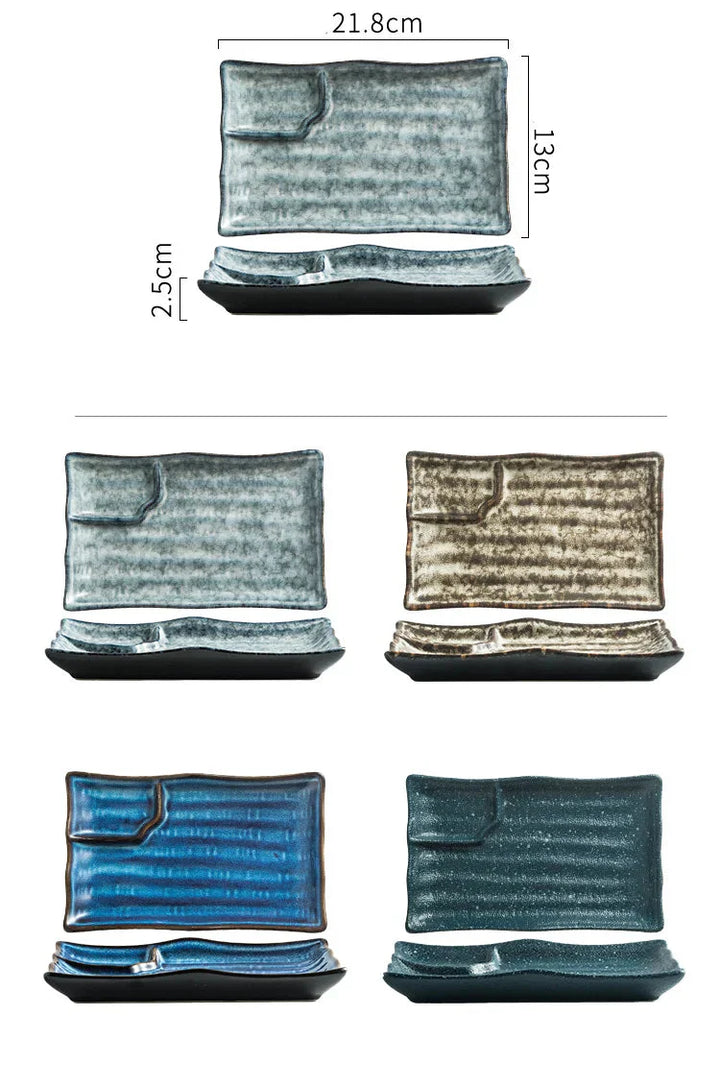 Artisan Ceramic Sushi Plates Bowlift