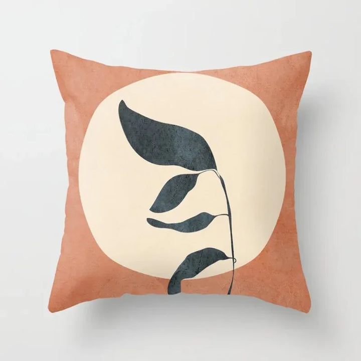 BowLift | VelvetHaven Cushion Cover - Stylish Botanical Cushion Cover for Fresh Interior Makeover