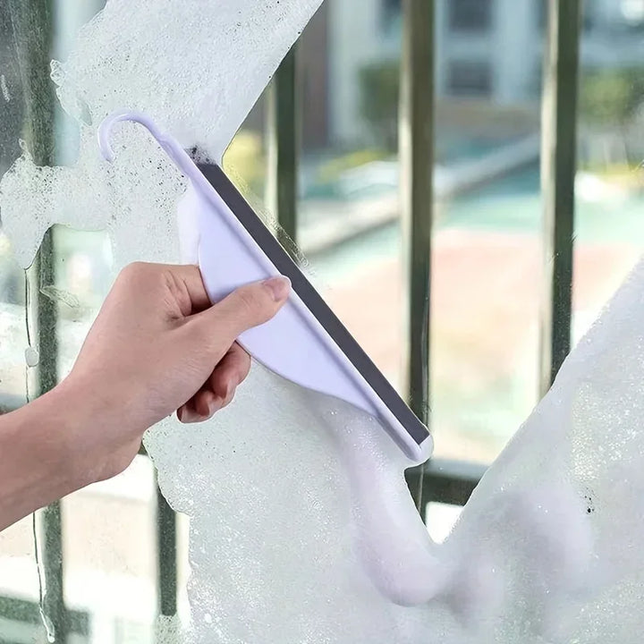 BowLift | Silionyx Mini Shower Squeegee | Handy Glass Wiper | Silicone Blade for Mirrors, Tiles & Windows