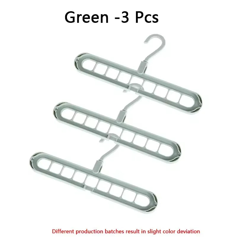 BowLift | 3Pcs 9-hole Clothes Hanger