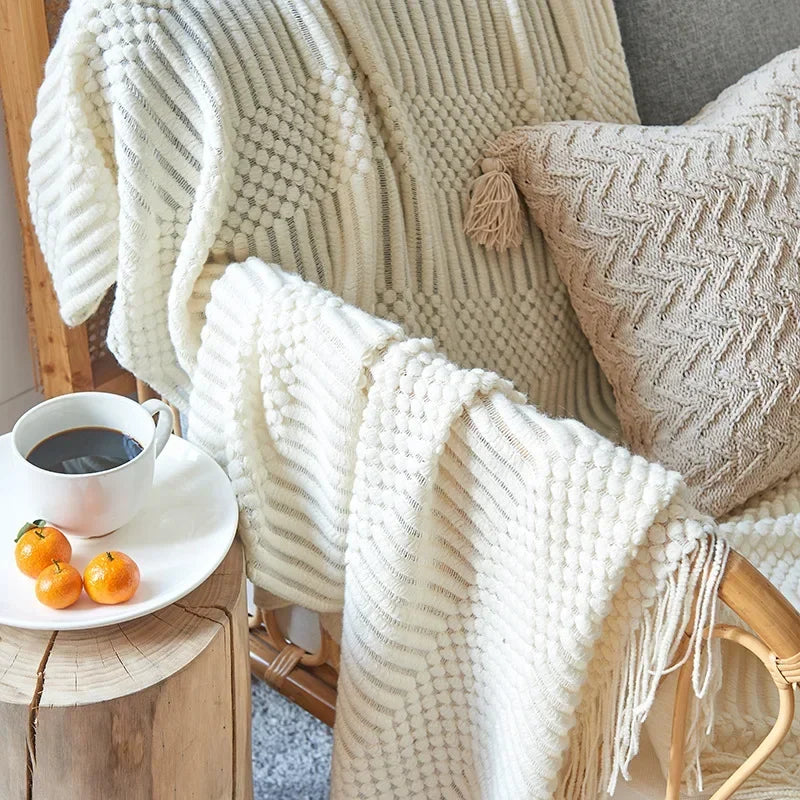 BowLift | Nordic Style Dick Knitted Blanket