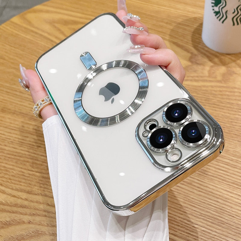BowLift | Sky Clear Transparent Silicone iPhone Case