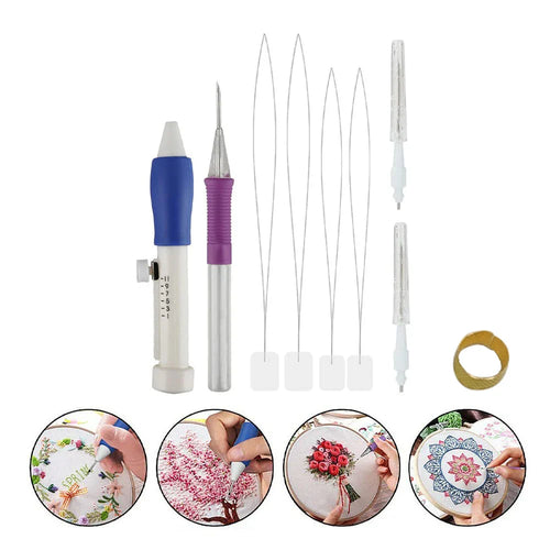 BowLift | StitchArt Embroidery Set | 8-piece | Punch Needle & Accessories