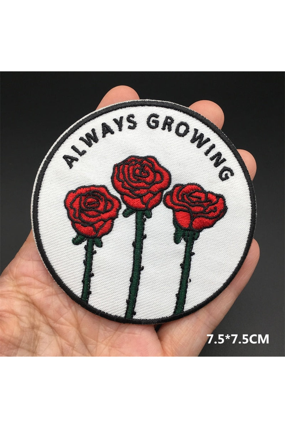 Punk embroidered patch set | Bowlift