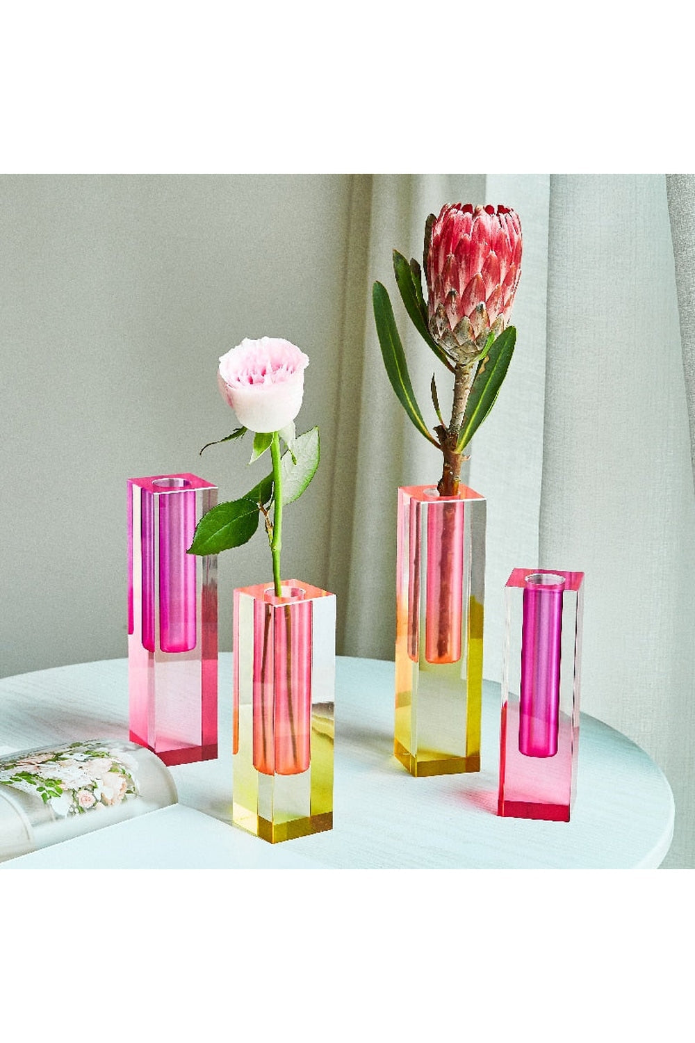Rainbow Flower Vase | Bowlift