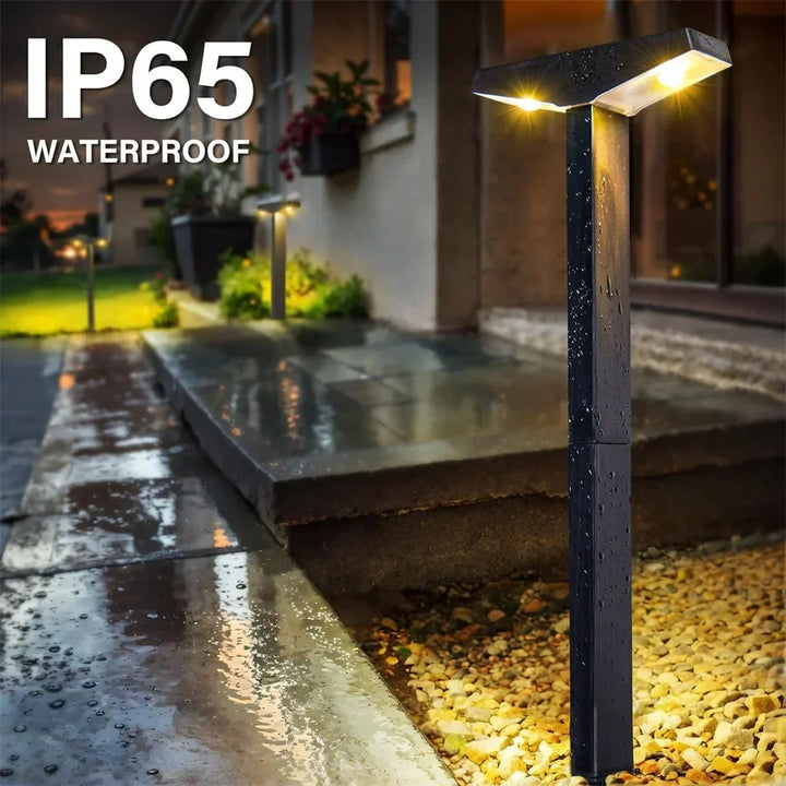 BowLift | Lumora SolPath Garden lights | Solar powered | IP65 Waterproof | Height adjustable | Warm & Cool white | For paths, terrace & garden