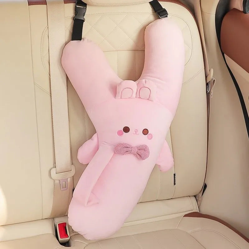 BowLift | Universal Car Seat Belt Headrest Pillow