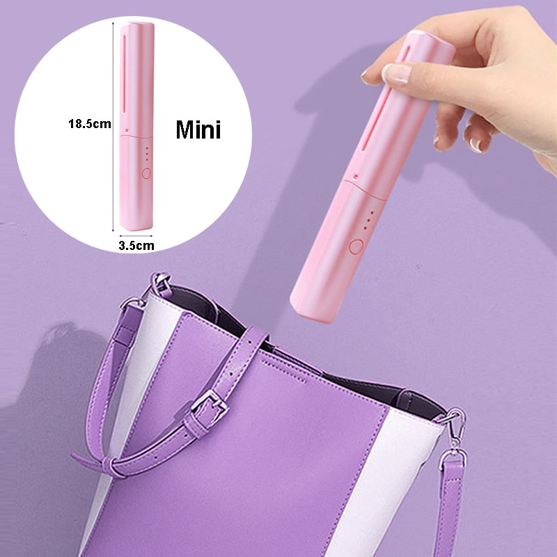 BowLift | USB Powered Smart Heat Iron Comb Hair Straightener